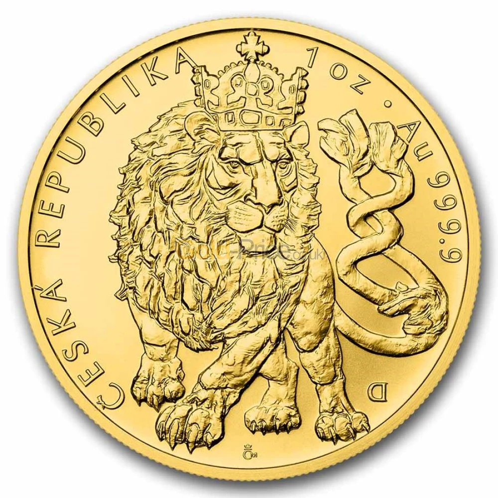 Czech Lion Gold Coins for Sale