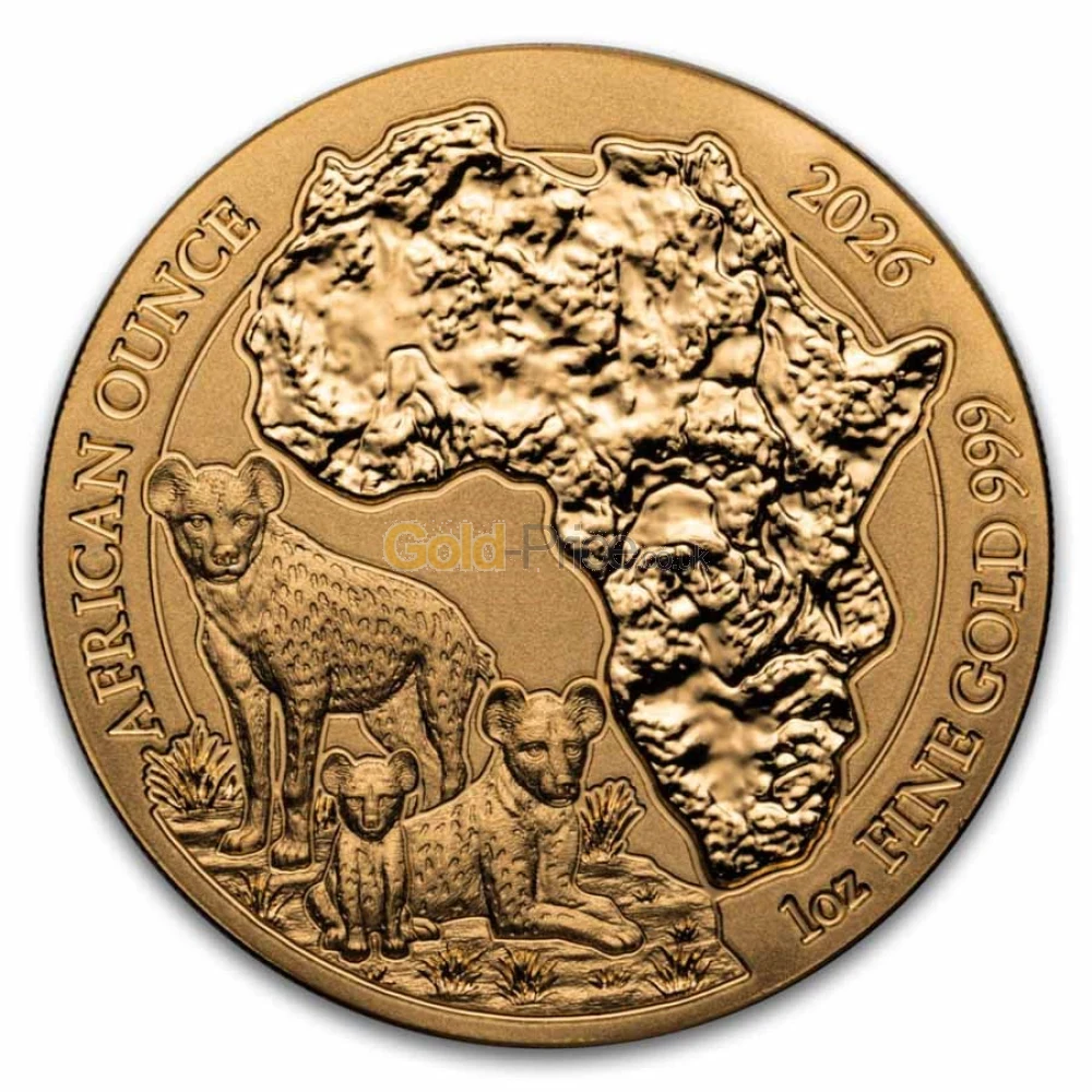 Rwanda African Ounce Gold Coins for Sale