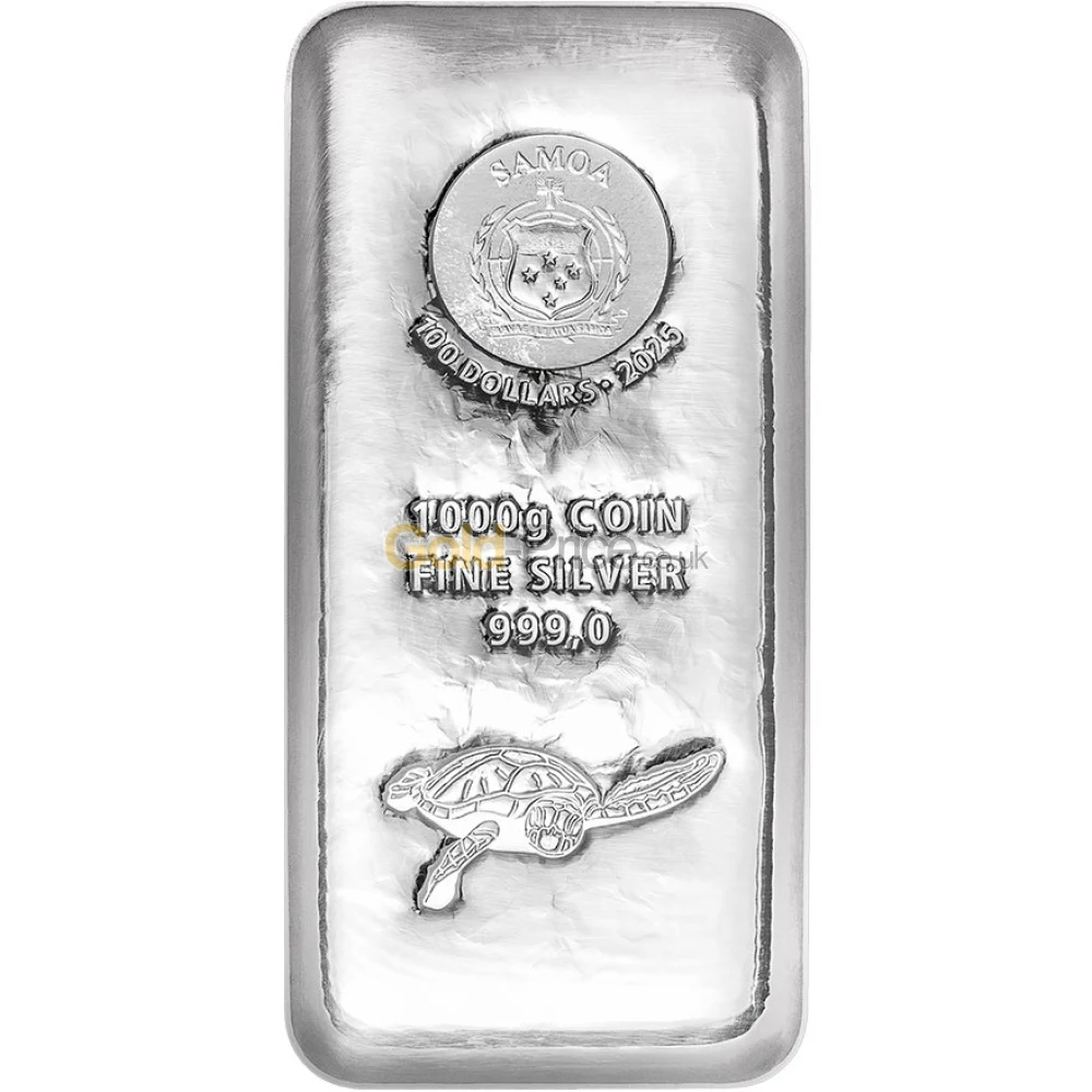 Samoa Buy Silver coin bars
