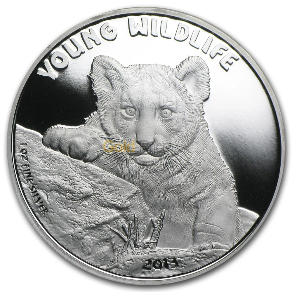 Young Wildlife Silver Coins for Sale