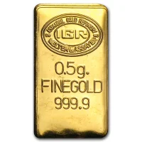 0.5 gram Gold Bullion Bars for Sale