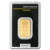 1/2 ounce Gold Bullion Bars for Sale