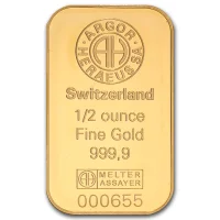 1/2 ounce Gold Bullion Bars for Sale