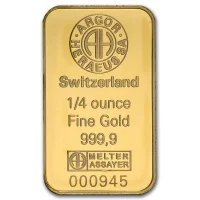1/4 ounce Gold Bullion Bars for Sale