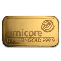 100 grams Gold Bullion Bars for Sale