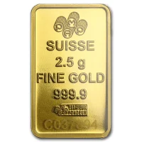 2,5 grams Gold Bullion Bars for Sale