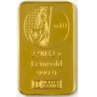 2,9 grams Gold Bullion Bars for Sale