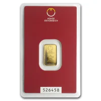 2 grams Gold Bullion Bars for Sale