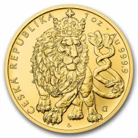 Czech Lion Gold Coins for Sale