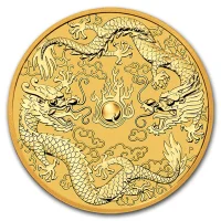 Dragon & Dragon Gold Coins for Sale