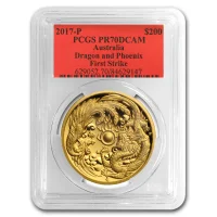Dragon & Phoenix Gold Coins for Sale