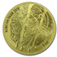 Korean Tiger Gold Coins for Sale