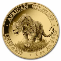 Somalia Leopard Gold Coins for Sale
