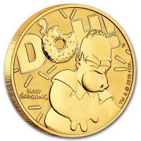 The Simpsons Gold Coins for Sale