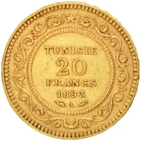 Tunesia Francs Gold Coins for Sale