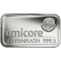 50 grams Buy Platinum bars