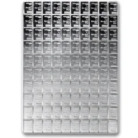 Silver CombiBar 100 x 1 g Buy Silver CombiBars
