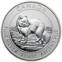 Arctic Fox Canada Silver Coins for Sale