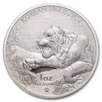 Korean Tiger Silver Coins for Sale