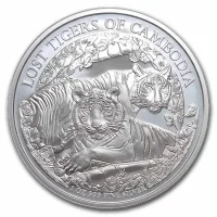 Lost Tigers of Cambodia Silver Coins for Sale