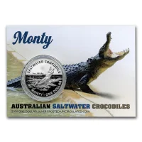 Saltwater Crocodile Silver Coins for Sale