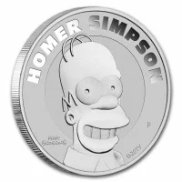 The Simpsons Silver Coins for Sale