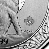 Canadian Grey Wolf Silver Coins for Sale