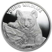 Young Wildlife Silver Coins for Sale